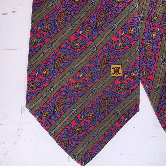 CELINE PARIS SILK TIE - Picture 1 of 5